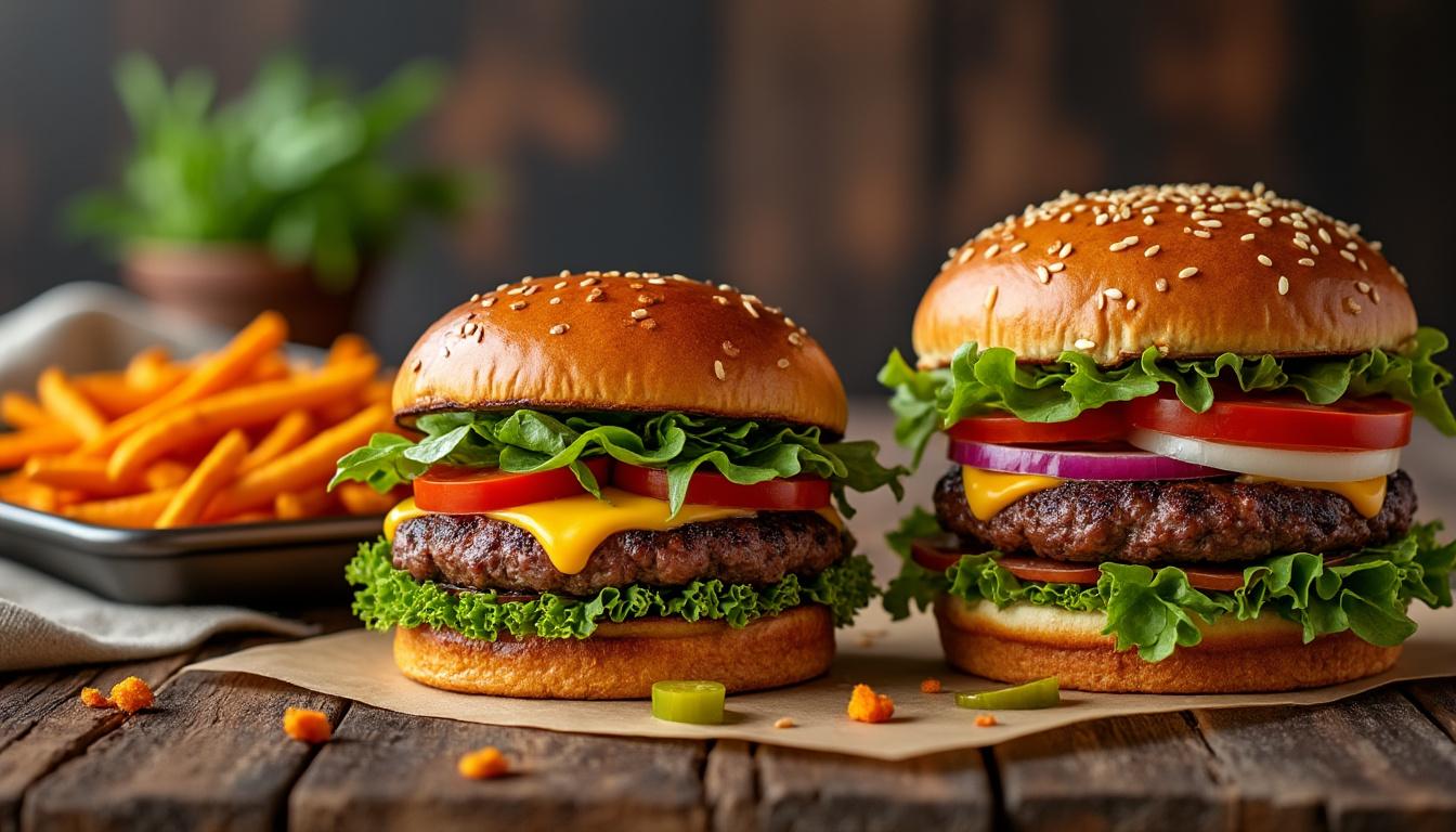 scopri le differenze tra burger gourmet e burger classico: ingredienti, gusto e tendenze in italia. guida alla scelta del burger perfetto per ogni palato.