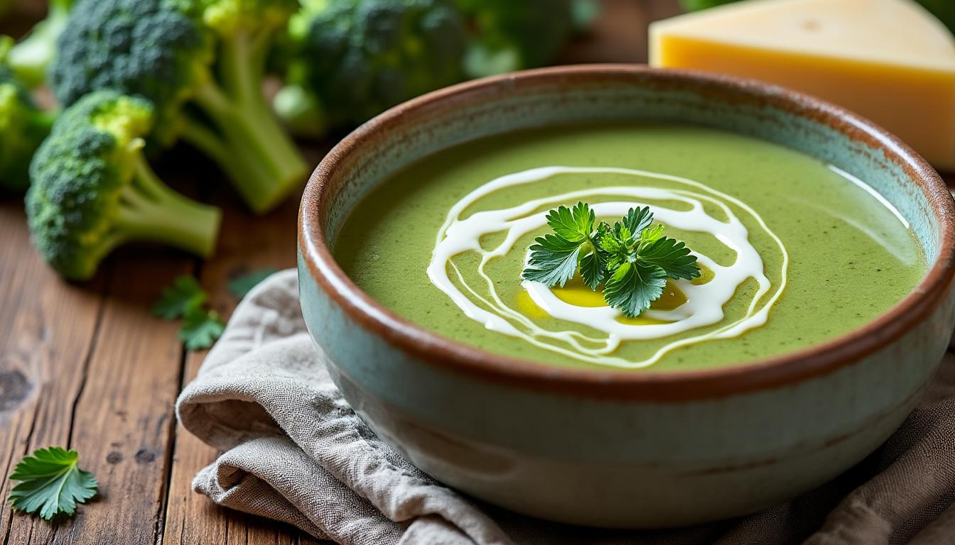 scopri la vellutata di broccoli e gorgonzola, una crema ricca e saporita perfetta per riscaldare le tue serate con gusto e semplicità.