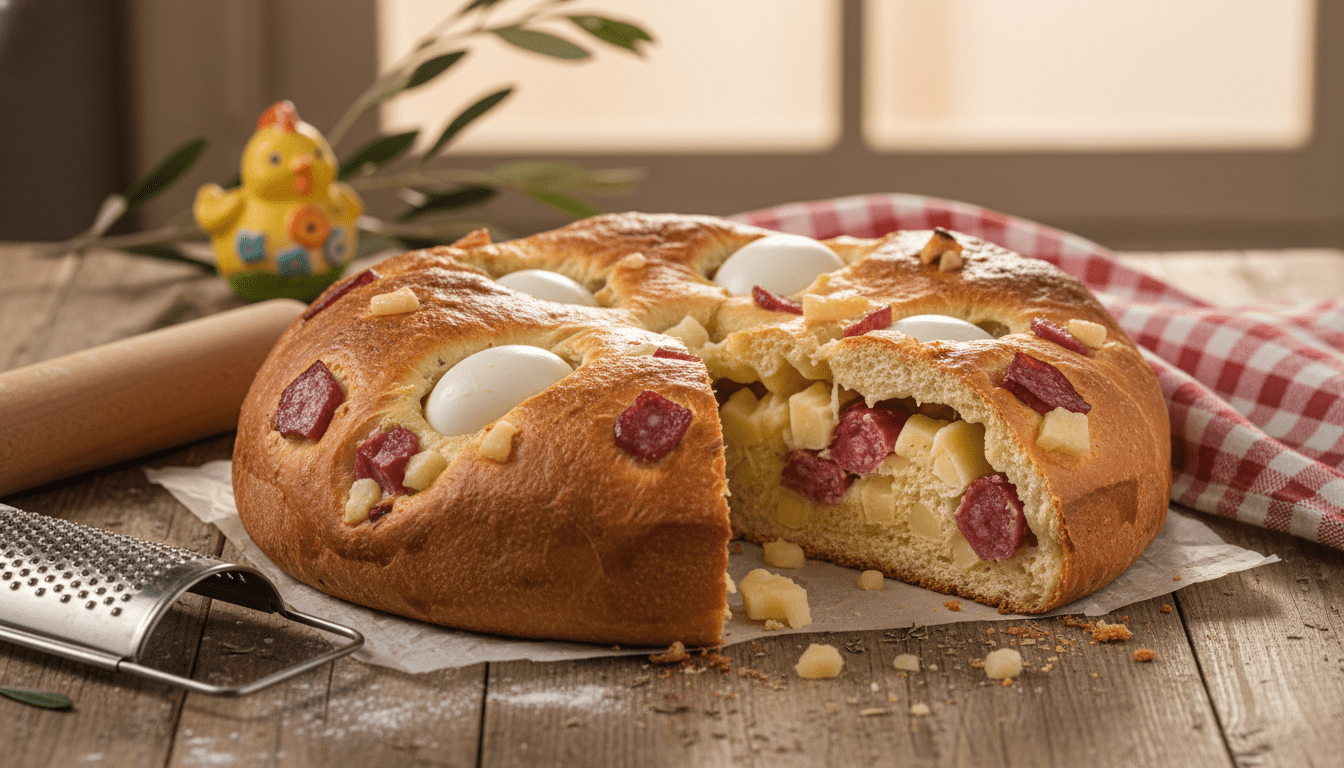 scopri la ricetta tradizionale del casatiello napoletano, un dolce pasquale soffice e ricco di sapori autentici. perfetto per celebrare la pasqua in famiglia.