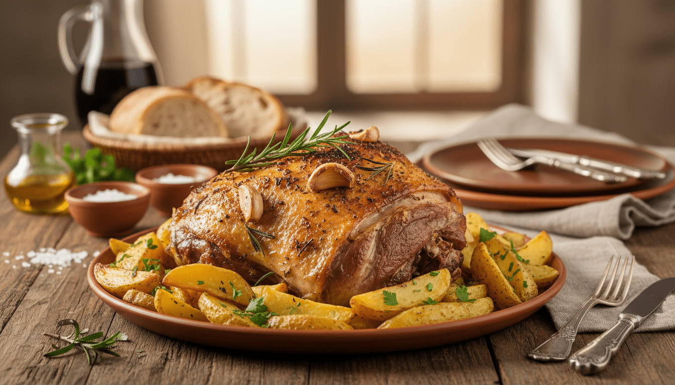 scopri la ricetta tradizionale dell'abbacchio al forno con patate, il piatto classico perfetto per la domenica e le occasioni speciali, ricco di sapore e storia.