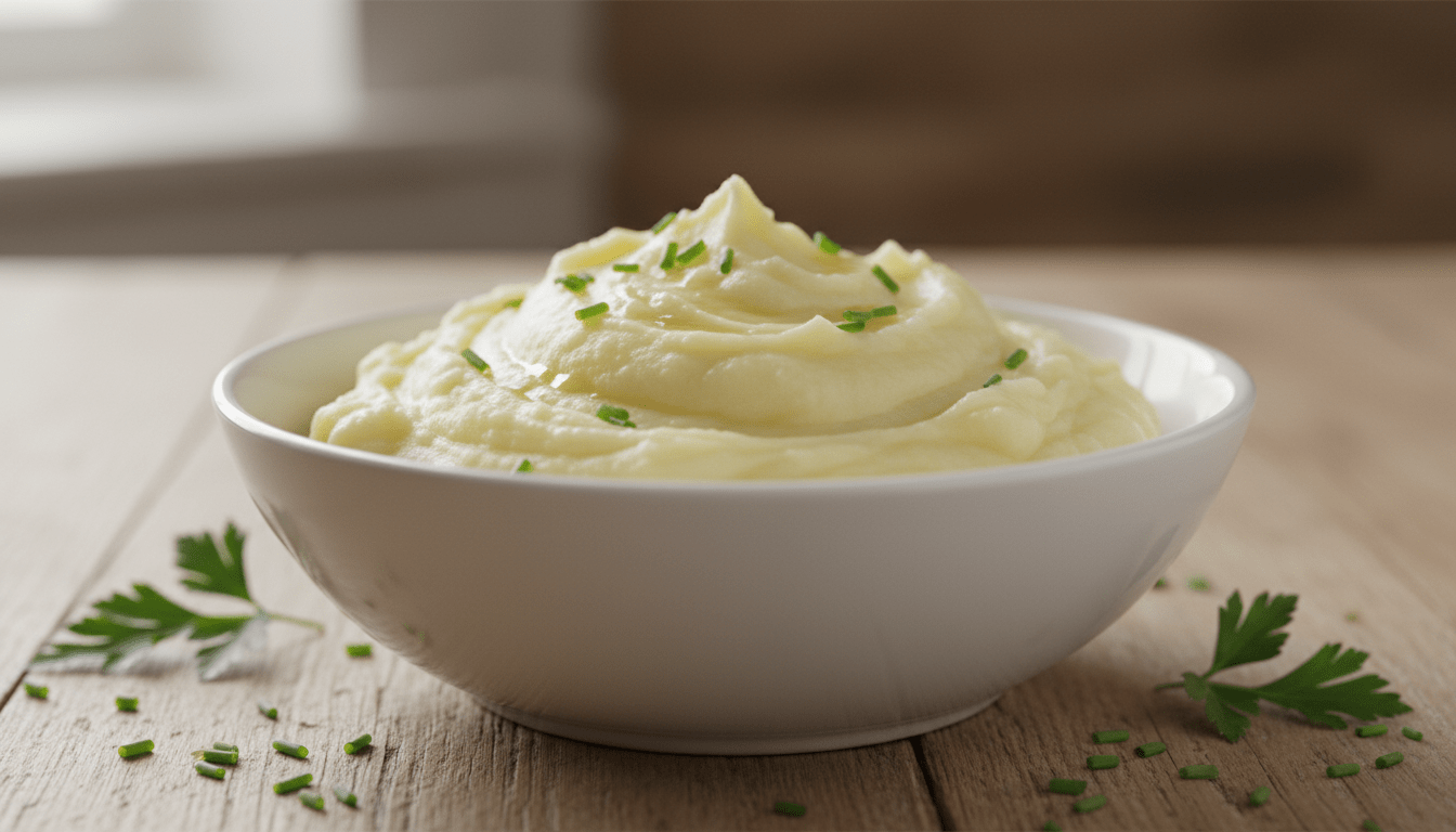 scopri la ricetta del purè di patate perfetto, cremoso e vellutato, ispirato allo stile di robuchon. un purè irresistibile per i tuoi piatti!