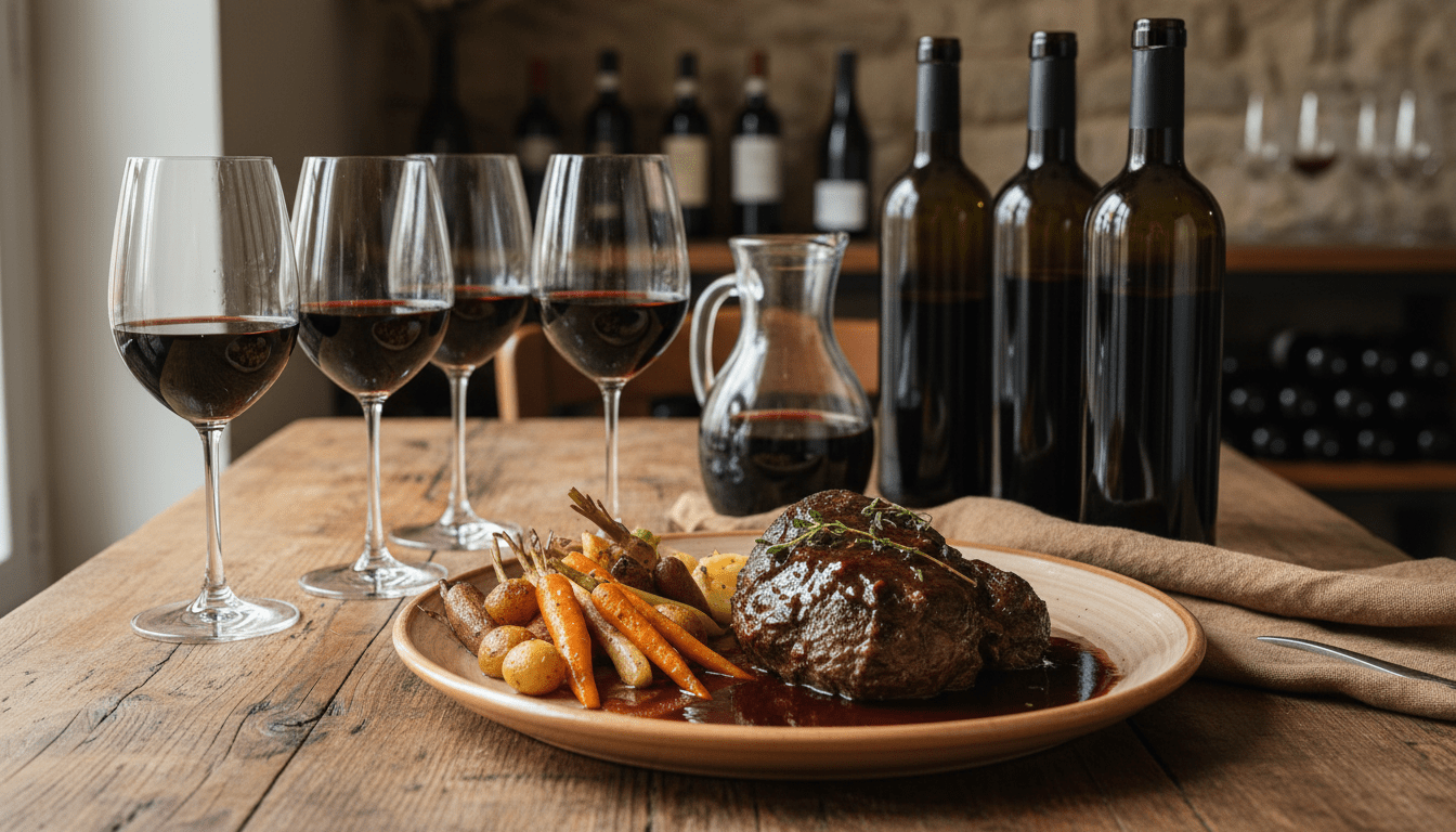 scopri quale vino sposare al meglio con il brasato e le carni rosse in questa guida pratica alla scelta, per esaltare ogni sapore del tuo piatto.